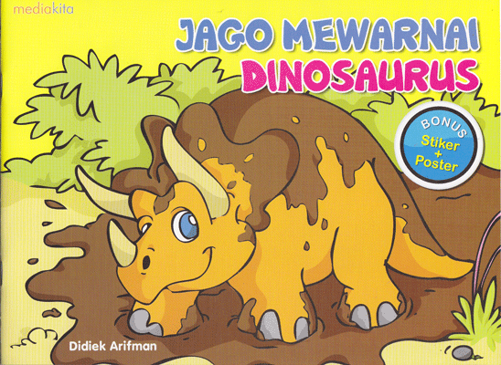 Jago Mewarnai Dinosaurus - Media Kita