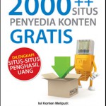2000++ Situs Penyedia Konten Gratis
