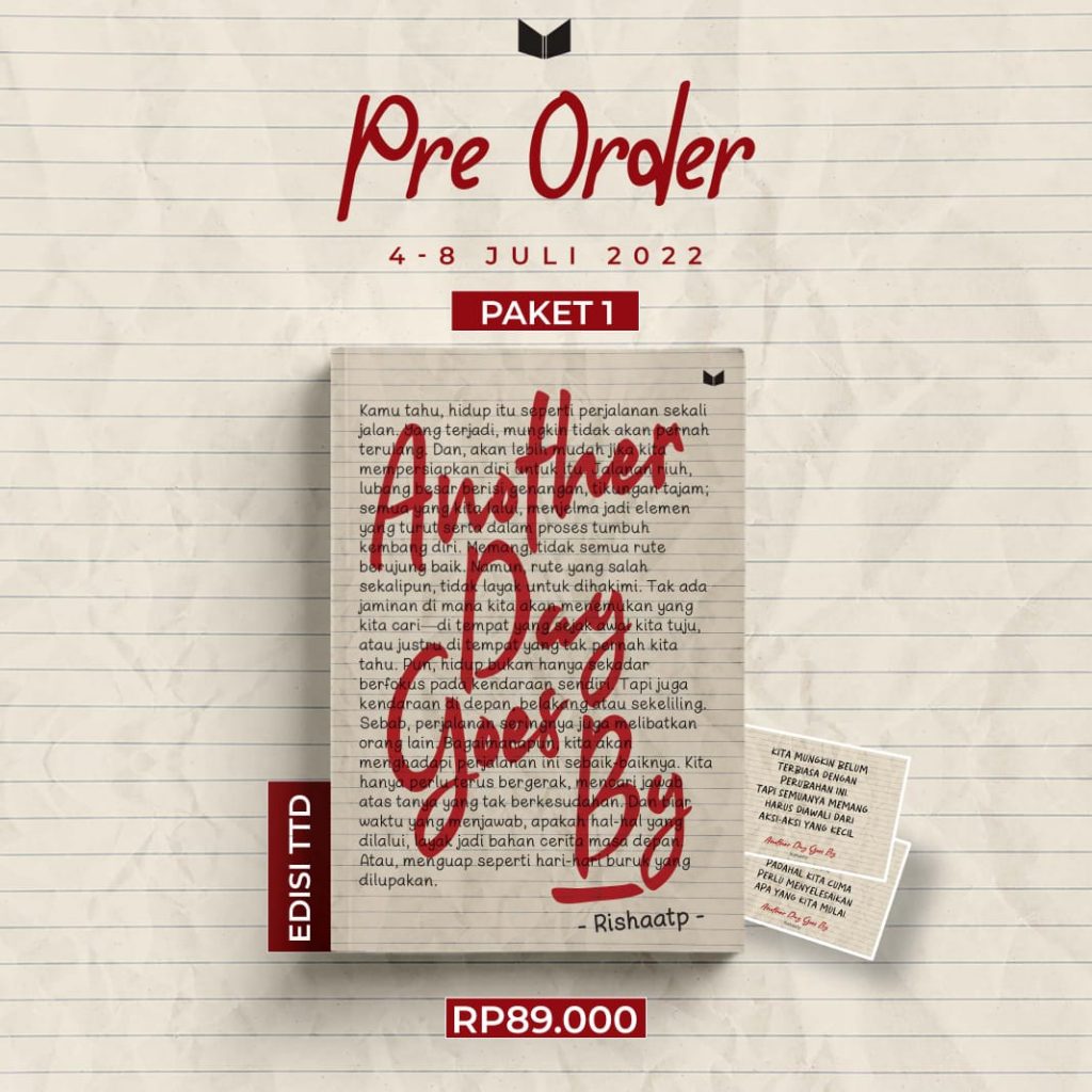 pre order another day goes by